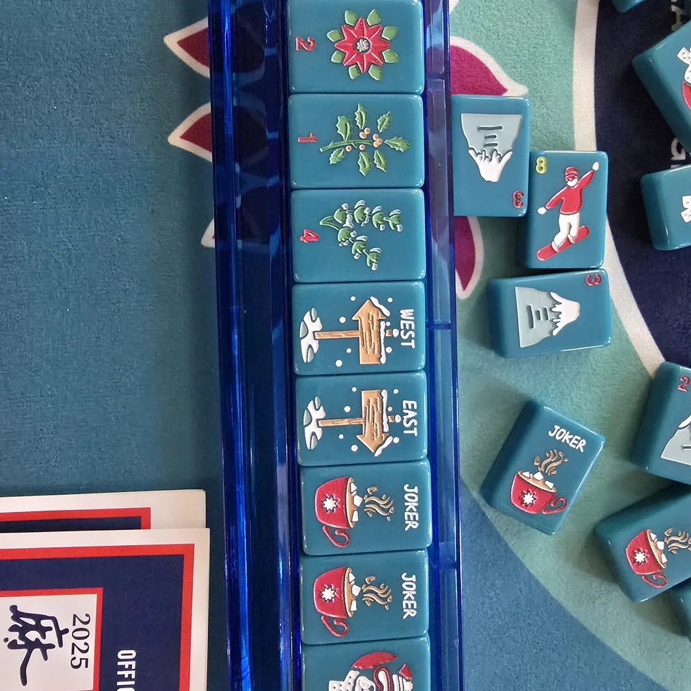 Winter Apres Mahjong TILES - Picture 5 of 5